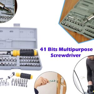 Socket and Screwdriver Tool Kit Accessories (41 pcs) - CDesk Dropship